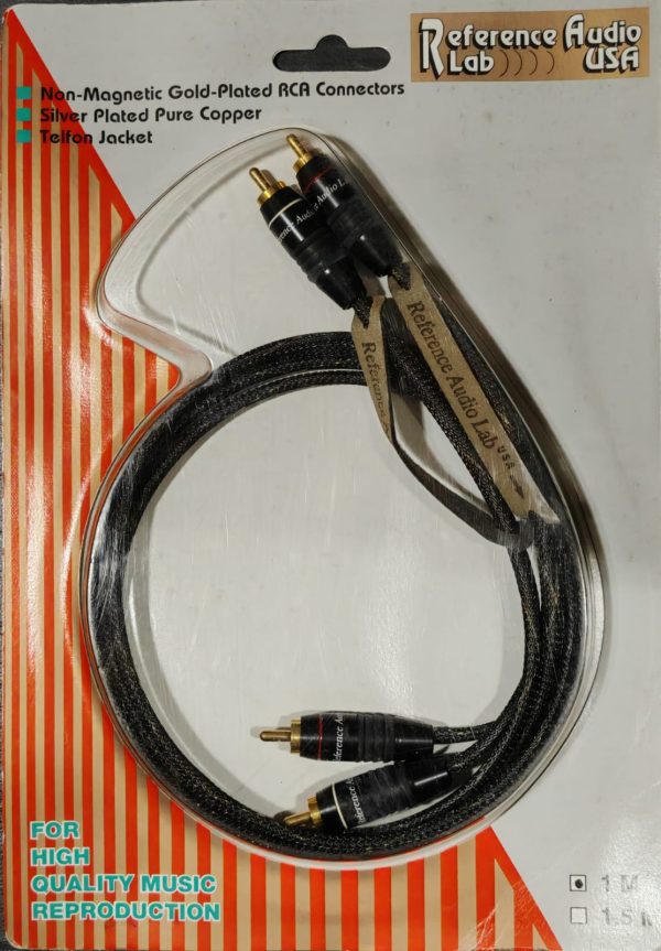 1m Reference Audio Lab RCA Cable