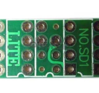 Two Single OP-Amp to One Dual Op-Amp Adapter